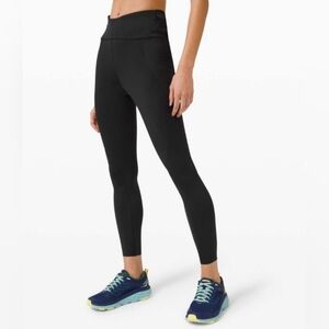 #27 Lululemon Free to Speed High-Rise Tight 25"Black Size 8